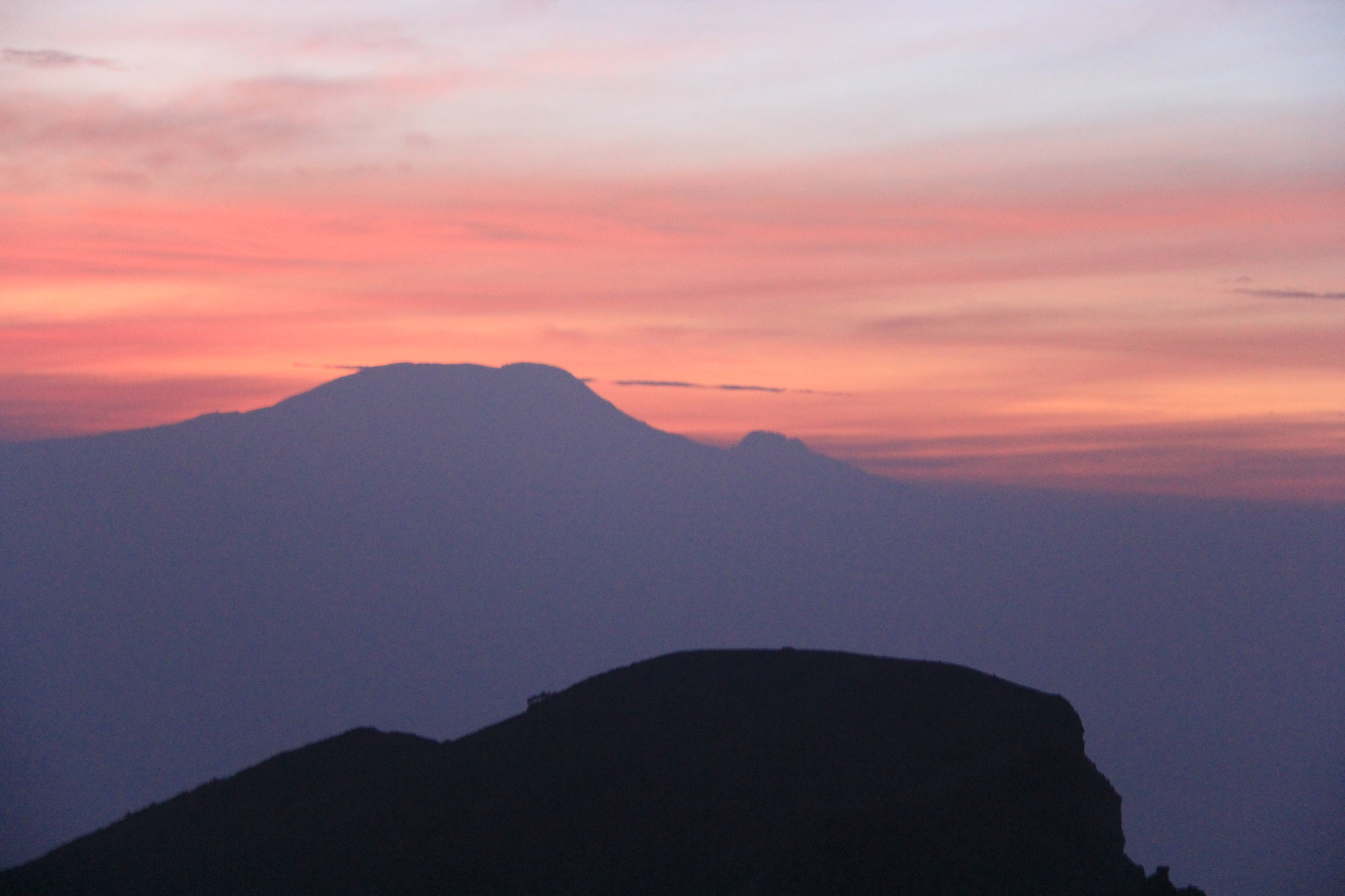 Kilimandjaro vu du Meru